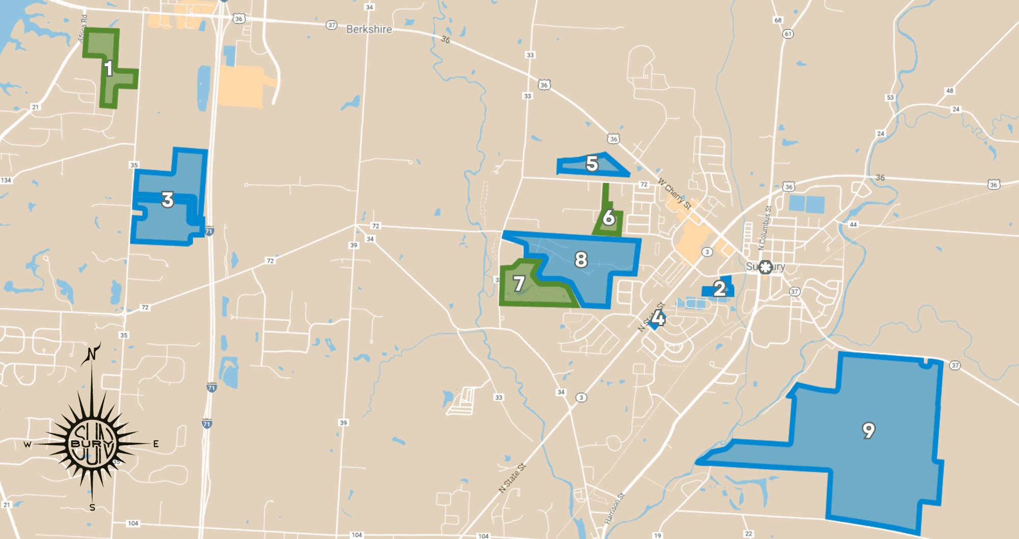 Development Page Map